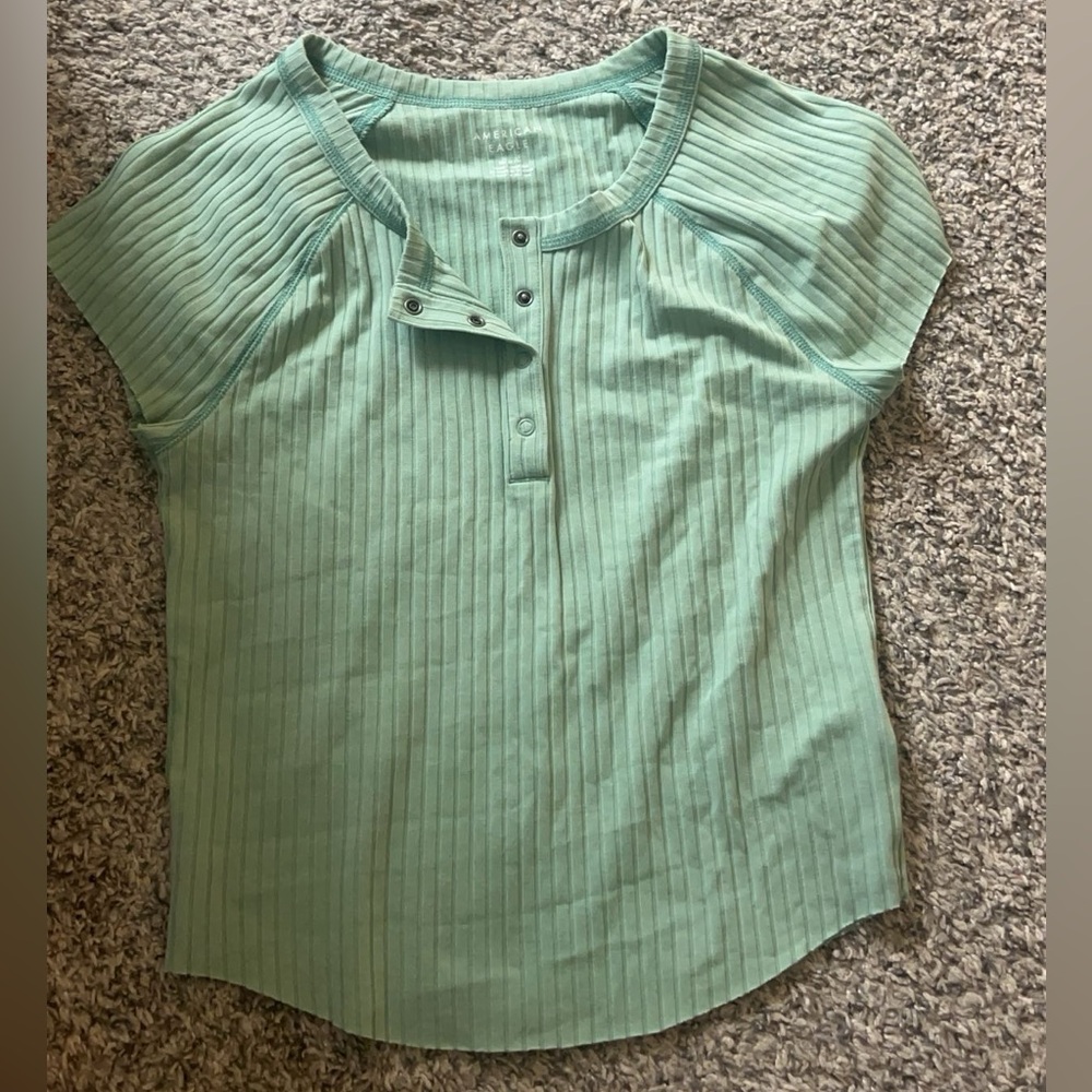 American Eagle ribbed top